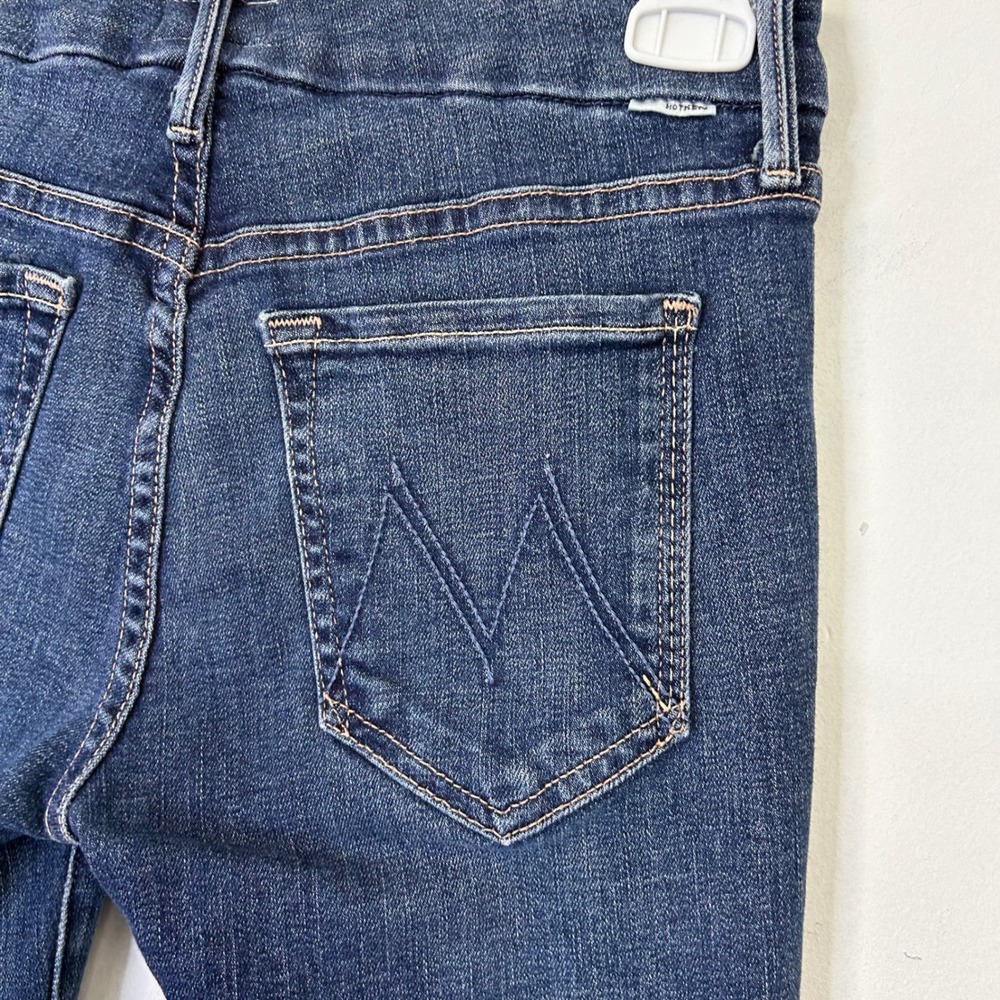 Mother Looker Ankle Fray Skinny Jeans Girl Crush Women's 26 - Picture 10 of 12